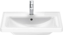 Duravit D-Neo Møbelservant 650x480 mm, u/bl.hull, m/o.l, Hvit