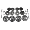 Hammer Sport Hammer Dumbbell Set Black 40 kg