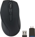 Speedlink Axon Silent & Antibacterial Rechargeable Mouse - Wireless, Usb-A/-C, Rubber