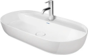 Duravit Luv Toppmontert servant 800x400 mm, m/blanderhull, Hvit Matt