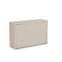 ReCollector - Small Wall storage / Bathroom bin - Silver Cloud grey