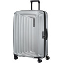 Samsonite NUON utvidbar stor koffert 75 cm Matt Silver