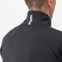 Castelli Entrata Jacket Light Black/Red L