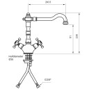 Tapwell Fblv180 Classic 2-greps Oksiderende Messing (TA-9423455)