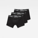 G-Star RAW Classic Trunks 3-Pack - Black - Men XS Black male