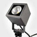 Lucande LED-lampe med jordspyd Jiada