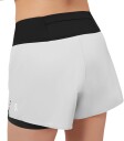 On Running Shorts Dame Glacier/Black XL