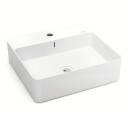 Bathco Santona 45 Vegghengt Servant 45x42x13 cm, med overløp, Hvit