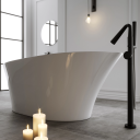 Bathlife Chic Frittstående Badekar 1650x830 mm, Akryl, Hvit