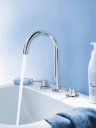 GROHE CONCETTO 3-HULLS SERVANTBATTERI KROM