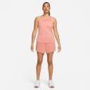 Nike Dri-Fit Running Division High-Waisted 3" Shorts Dame Red Stardust XS