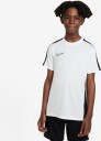 Nike Dri-FIT Academy 23 Top Short Sleeve Br, treningstrøye junior 164 WHITE/BLACK/BLACK