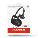 Koss PortaPro Remote on-ear hodetelefoner sort