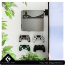 Floating Grip Playstation 4 and Controller Wall Mount - Bundle (Black)