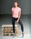 Adidas Essentials 3S Slim Tee rose M