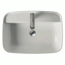 Lavabo TriBeCa Toppmontert Servant 600x430x150 mm, Hvit