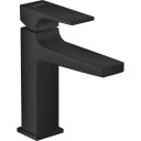 HANSGROHE METROPOL SERVANTARMATUR M/PUSH-UP BUNNVENTIL, MATT SORT