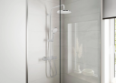 Hansgrohe Vernis Blend Showerpipe 200 1jet, med termostat, EcoSmart, Sort Matt