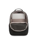 Kipling Seoul stor ryggsekk med PC lomme Black Noir