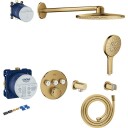 Grohe Grohtherm Smartcontrol dusjsett, børstet messing