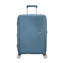 American Tourister Soundbox ekspanderende medium koffert 67 cm Stone Blue