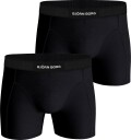 Bjørn Borg Lyocell Boxer 2-Pack Herre Black/Black M