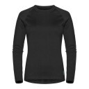 Hellner Women's Nieras Merino Top 2.0 S, Black Beauty