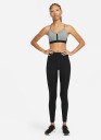 Nike Indy Light-Support Padded V-Neck Sports Bra Dame Smoke Grey/Pure/Black/White XS