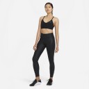 Nike Indy Light-Support Padded V-Neck Sports Bra Dame Black/Black/Black/White XL