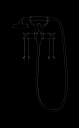 Axor Montreux 2-greps Badekarbatteri CC 170 mm, Krom