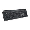 Logitech MX Keys S Graphite - ND - Tastatur - Nordisk - Svart