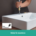 Hansgrohe Vernis Servantbatteri 190 Med bunnventil, Krom