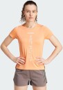 Adidas Terrex Agravic Trail Running T-Shirt Dame Amber Tint S