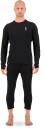 Mons Royale Men's Cascade Merino Flex 200 Long Sleeve M, Black