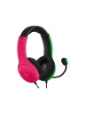 PDP Nintendo Switch Wired Headset LVL40 Rosa/Grønn