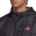 Adidas Adizero Jacket Herre Black/Lucid Fuchsia M