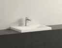 Duravit 2nd Floor Toppmontert servant, 600x430 mm, 3 blanderhull, Wondergliss