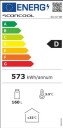 Scandomestic Dispaly Kjøleskap Sort Sd 217 Be