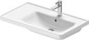 Duravit D-Neo servant, 80x48 cm, høyre, hvit