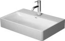 Duravit DuraSquare Møbelservant 600x400 mm, uten blanderhull, WG