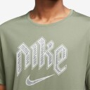 Nike Dri-Fit Run Division Miler Ss Top Herre Oil Green L