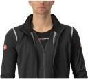 Castelli Alpha Doppio Ros Jacket Herre Light Black/Silver Reflex/Dark XL