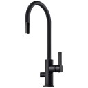 Tapwell Arm885 Uttrekk+Avstengning Brushed Black Chrome (TA-9424286)