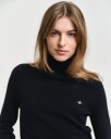 Ekstra fin lammeull-turtleneck-genser BLACK XL