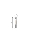 Louis Poulsen - Flindt Garden Short LED 2700K Aluminium m/anker