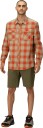 Norrøna Men's Femund Flannel Shirt Pureed Pumpkin L