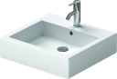 Duravit Vero Toppmontert Servant 500x470 mm, u/bl.hull, u/overløp, Hvit