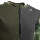 Aclima WarmWool Hood Sweater w/Zip (M) hettegenser - Str. M