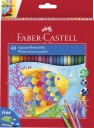 Faber-Castell - Watercolour pencil + brush box (48 pcs) (114448)