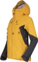 Bergans of Norway Y MountainLine Hybrid Softshell Jacket Dame Mango Yellow/Dark Shadow Grey L